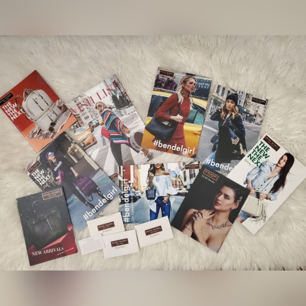 HENRI BENDEL LARGE COLLECTION OF LOOK BOOKS